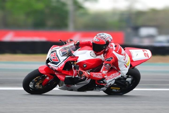 Andi Gilang Raih Posisi 2 di Tes ARRC ASB1000 Thailand 2023