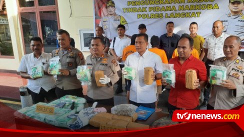 20 Kg Sabu Jaringan Internasional Gagal Beredar Di Sumut, Sat Narkoba Polres Langkat Amankan 2 Tersangka