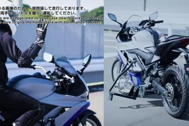 Pakai Teknologi Anti Jatuh, Yamaha R25 Bisa Berdiri Tanpa Standar
