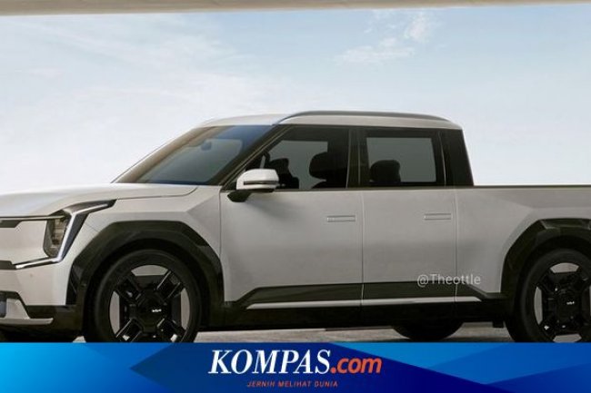 Begini Jadinya Kalau Kia EV9 Jadi Pikap