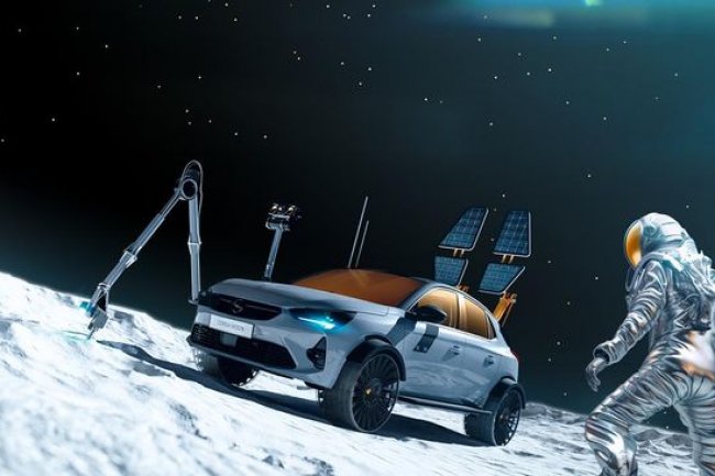 Opel Corsa Moon II Calon Mobil Wisata di Bulan