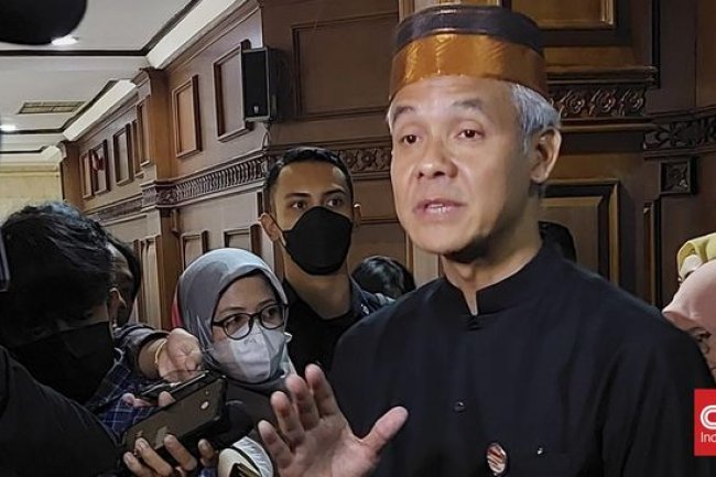 Ganjar Saat Bertemu Hokky Caraka: Anak Hebat, Harus Didukung