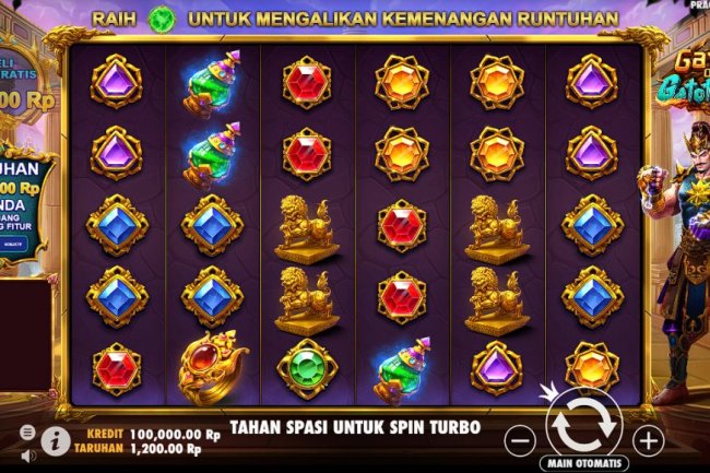 <strong>Game Pragmatic play Viral Slot Online Gatot Kaca 100% anti Rungkad</strong>