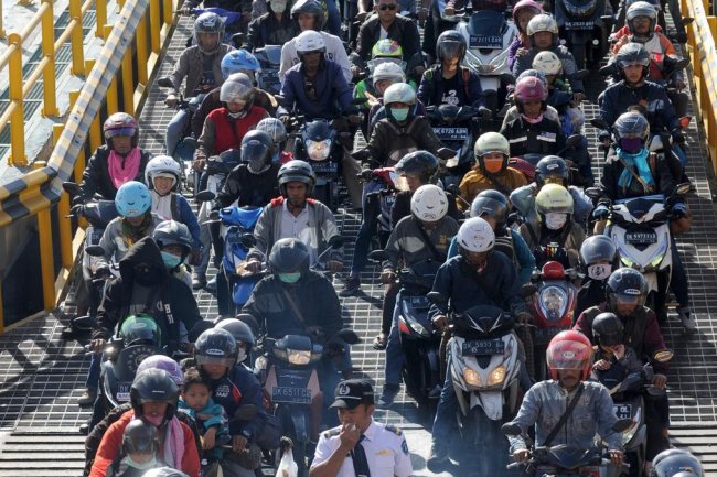Menteri Perhubungan Mengimbau Pengguna Sepeda Motor untuk Memanfaatkan Layanan Mudik Gratis