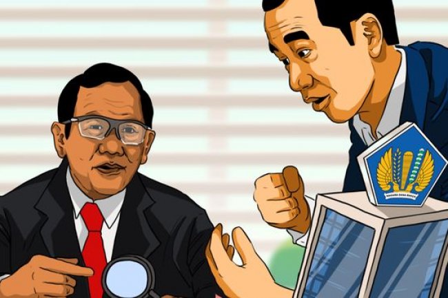 Gempar Transaksi Rp349 T, Jokowi Bisik-bisik Ini ke Mahfud MD