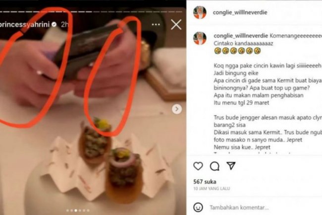 Reino Barack Tak Lagi Pakai Cincin Kawin, Rumah Tangga Syahrini di Ujung Tanduk?