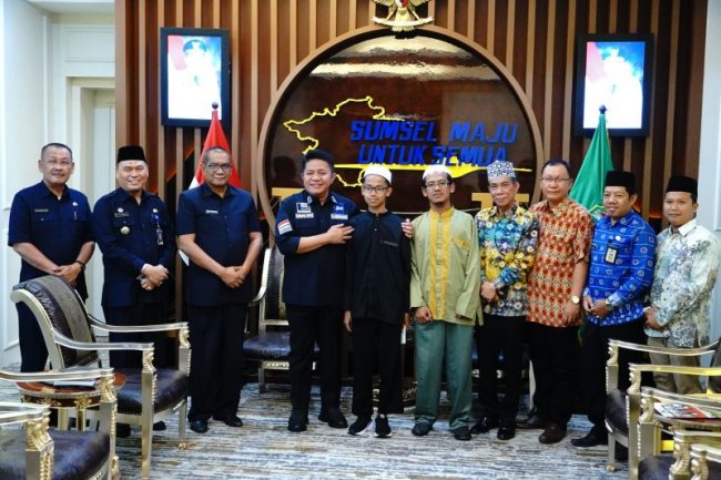 Gubernur Sumsel lepas Sabiq Bil Khoirot ke MTQ Internasional di Yordania