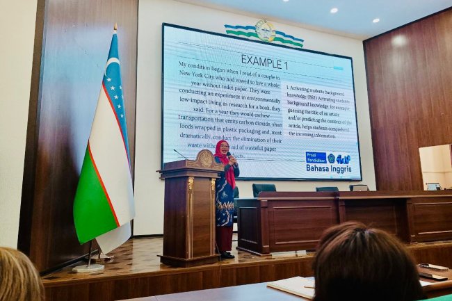 Penelitian Kolaborasi Internasional, Dosen FKIP Unismuh Lakukan Riset di Uzbekistan