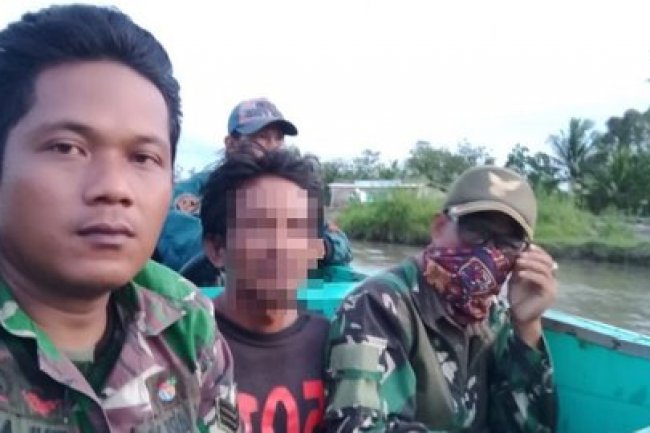 Aksi Menegangkan Babinsa Bergulat dengan Perompak Kapal, Satu Pelaku Ditangkap