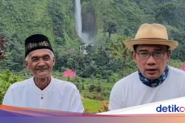 Ternyata Ini Alasan Abah Jajang Undang Ridwan Kamil ke Rumah 'Surga' Cianjur