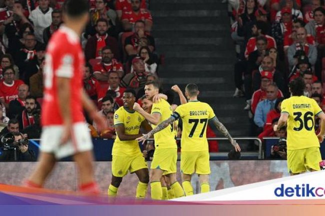 Benfica Vs Inter: Jangan Terlena Si Ular! Masih Ada Leg Kedua