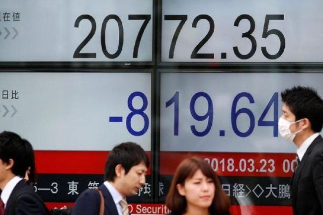 Hantu Resesi Gentayangan Lagi, Bursa Asia Dibuka Berjatuhan