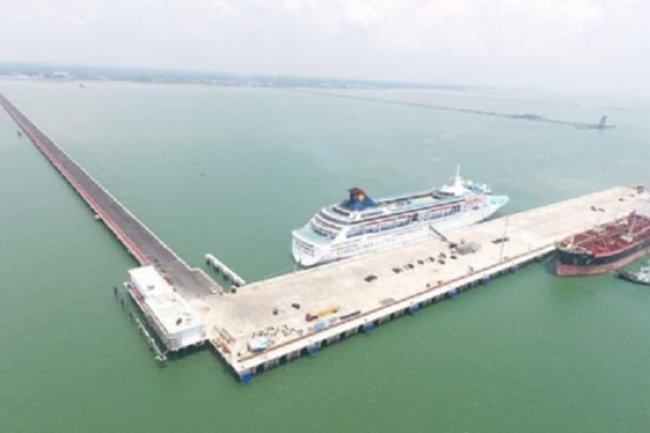 Diproyeksi Jokowi Jadi Hub Internasional, Pelabuhan Kuala Tanjung Sepi Aktivitas Bongkar Muat