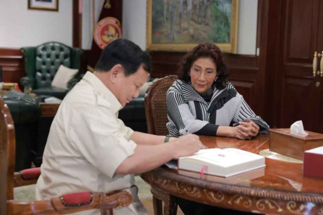 Teka-teki "Cendera Mata" Prabowo untuk Susi Pudjiastuti