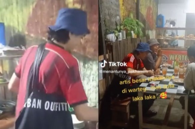 Momen Duta Sheila On 7 Makan di Warteg, Gayanya Jadi Sorotan