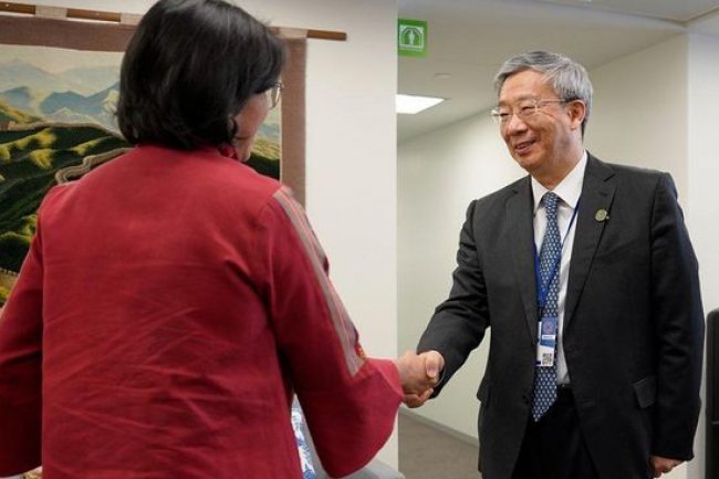 Sst..Sri Mulyani Bertemu Bos Bank Sentral China, Bahas Apa?