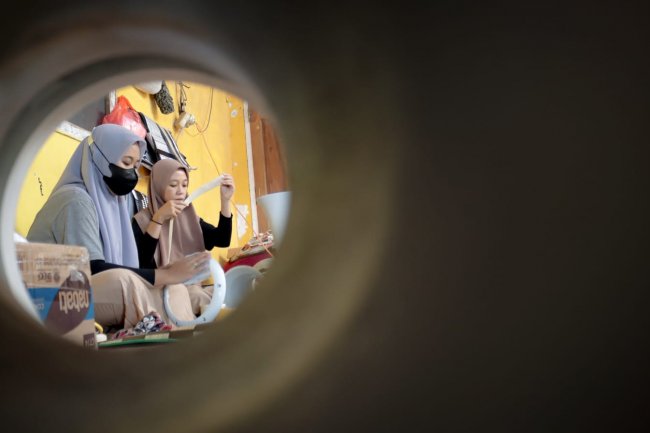 Cerita Sukses Pasutri Asal Winongan Jadi Pengrajin Darbuka Kelas Internasional