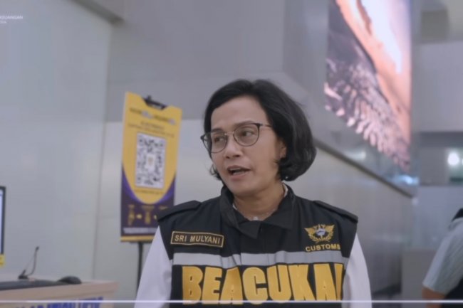 Sri Mulyani Cek Bea Cukai Soetta Usai Balik dari Amerika Serikat