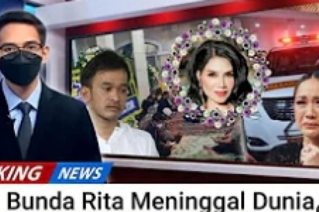 CEK FAKTA: Rita Sugiarto Meninggal Dunia Usai Alami Serangan Jantung, Benarkah?