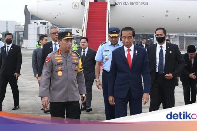 Jokowi Tiba di Tanah Air Usai Lawatan dari Hannover Jerman