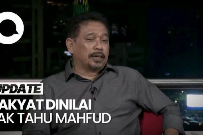 Eks NasDem Zulfan Lindan Sindir Mahfud Md Hanya Terkenal di Tingkat Elit