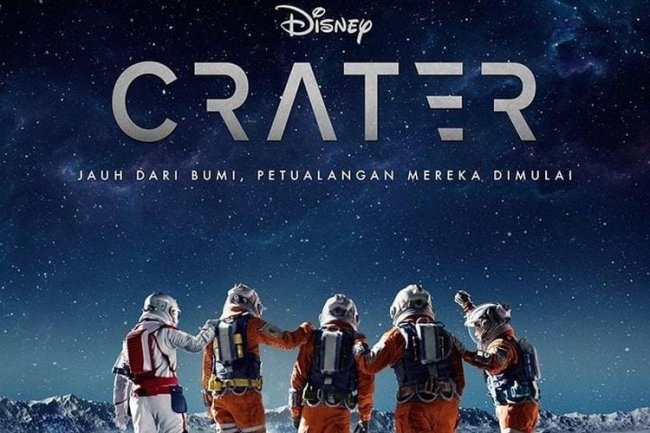 Sinopsis Film CRATER tayang di Disney: Petualangan 5 Orang Jelajahi Kawah Misterius di Bulan