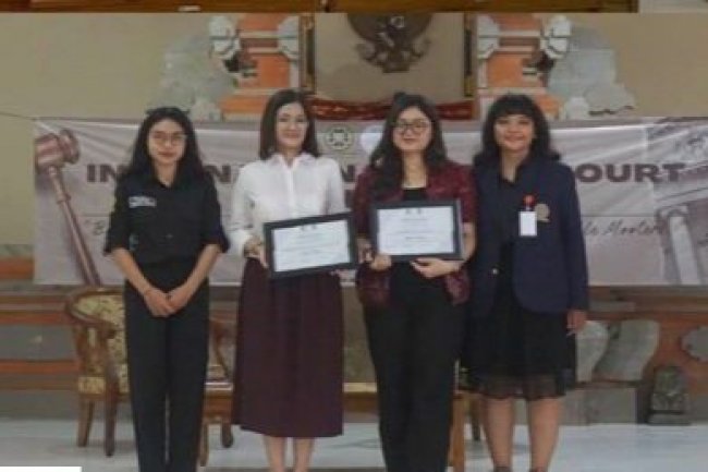 Siapkan Mahasiswa FH Unud dalam Berpraktik Peradilan Semu Internasional, SCIL FH Unud Gelar Opening Ceremony