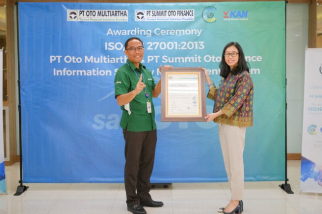 OTO Group Kantongi Sertifikasi Sistem Manajemen Keamanan Informasi Berstandar Internasional