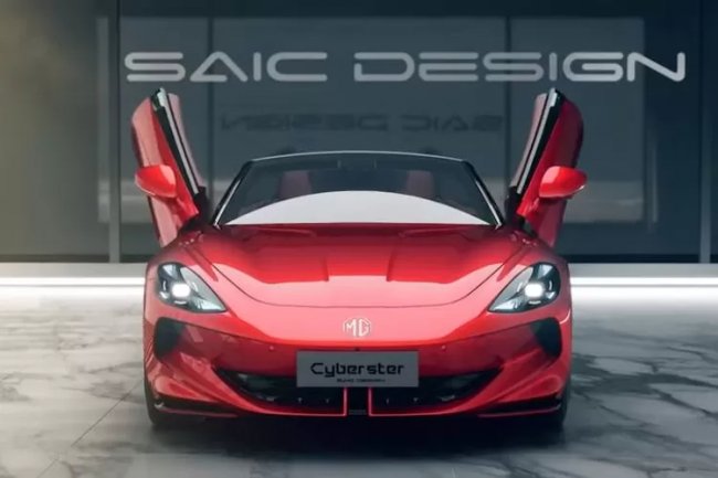 MG Cyberster Sport Car Siap Meluncur di Pasar Otomotif Eropa di Tahun 2024, Mobil Sultan Eksotis Abis Coy!