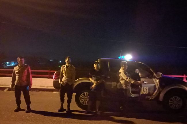 Polsek Bongas Gencar Laksanakan Patroli Pada Jam Rawan Kriminalitas