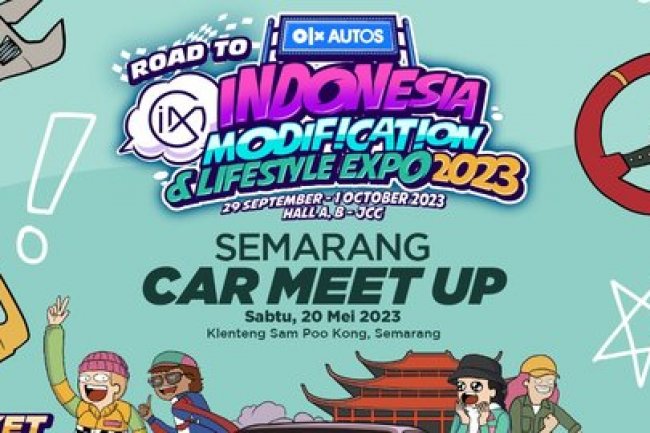 Komunitas dan Pegiat Modifikasi Ramaikan Seri ke-3 OLX Autos IMX 2023 di Semarang