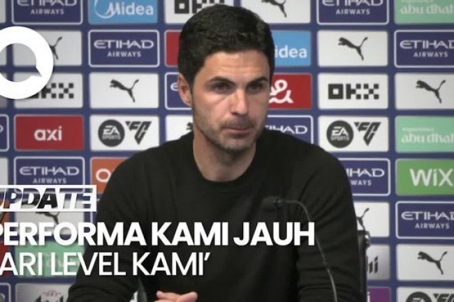 Arteta: Hukuman Man City Bisa Saja Lebih Horor!