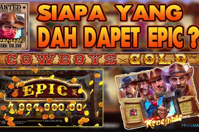 Mudah Banget! Permainan Slot Cowboys Gold Ini Sangat Mudah Jackpot
