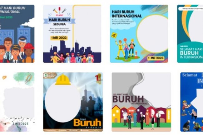 10 Link Twibbon Hari Buruh Internasional 1 Mei 2023