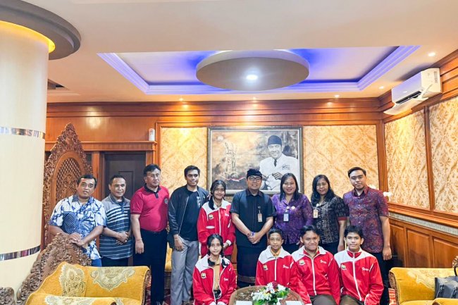 Keren ! Lima Siswa SMP PGRI 3 Denpasar Go Internasional 