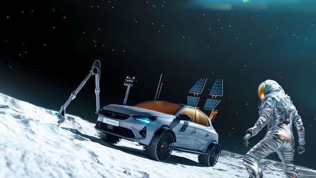 Opel Corsa Moon II Calon Mobil Wisata di Bulan