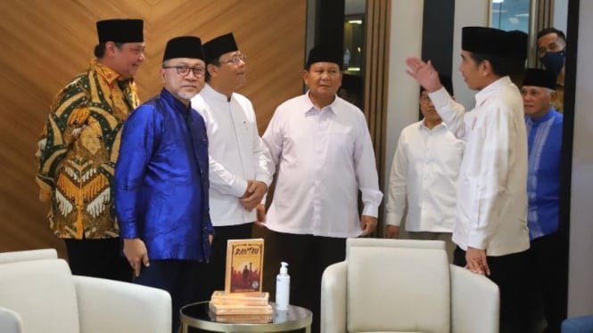 Usai 5 Ketum Partai Ketemu dengan Jokowi, Muluskan KIB dan KKIR Melebur?