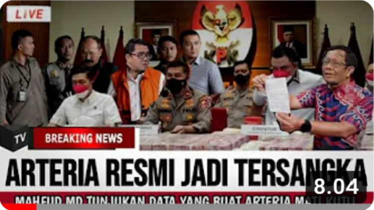 Cek Fakta: Arteria Dahlan Resmi Tersangka, Mahfud MD Miliki Data Akurat, Benarkah?