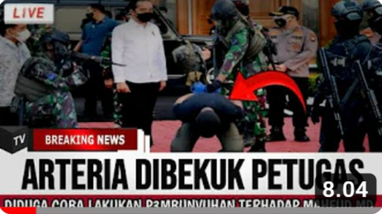 Cek Fakta: Coba Celakai Mahfud MD, Arteria Dahlan Dibekuk Petugas Gabungan, Benarkah?