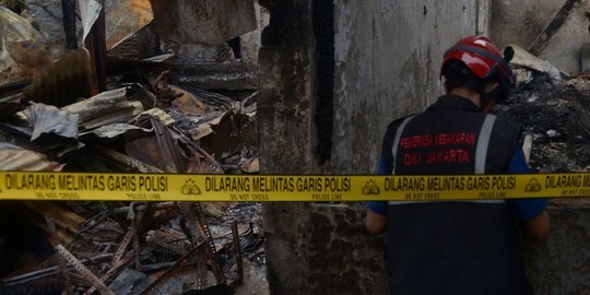 Gudang Pengolahan Limbah Plastik di Tangerang Kebakaran