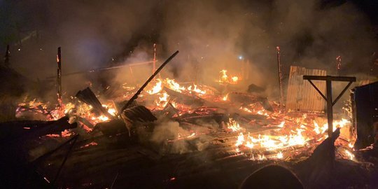 10 Rumah Warga Aceh Tamiang Terbakar, Api Diduga Berasal dari Lilin