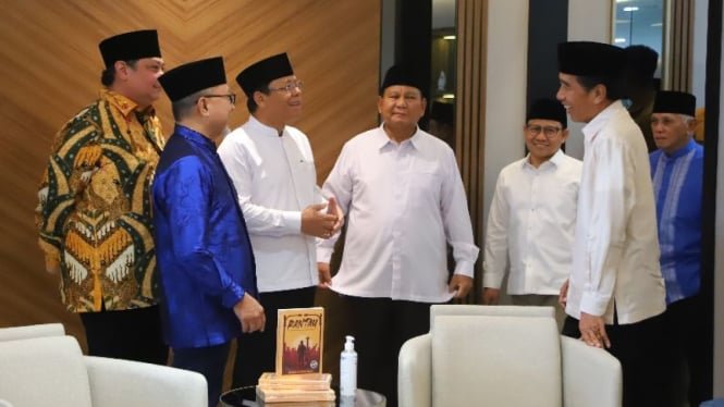Sindir 5 Ketum Parpol, Elite PDIP: Berebut Aura Jokowi, Itu Aurat yang Harus Ditutupi