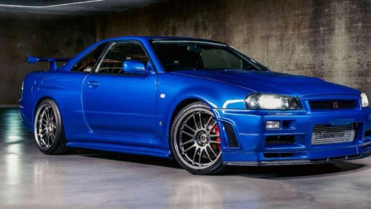 Nissan Skyline GT-R R34 Mendiang Paul Walker di Film Fast & Furious akan Dilelang