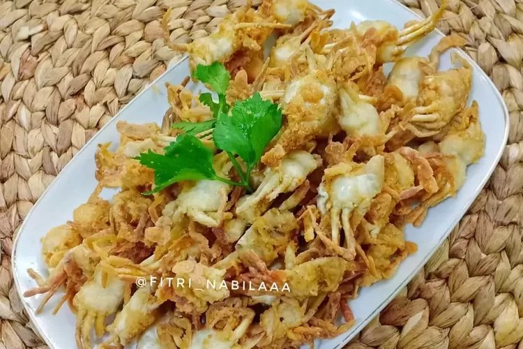 Resep baby crab kremes yang krispi dan renyah sampai ke tulang bisa banget jadi ide usaha 2023, yuk dicoba!