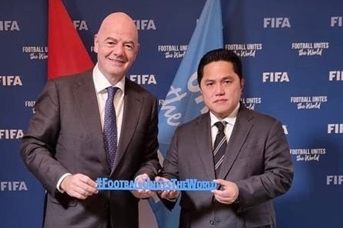 Presiden FIFA Merespons Pernyataan Erick Thohir soal Sanksi Ringan Indonesia