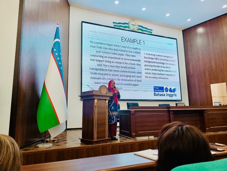Penelitian Kolaborasi Internasional, Dosen FKIP Unismuh Lakukan Riset di Uzbekistan