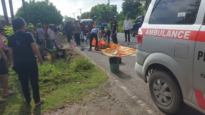 Terlibat Kecelakaan Di Bati-Bati, Dua Remaja Asal Pelaihari Meninggal