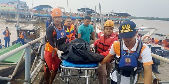 Satu Korban Tabrakan Kapal di Jambi Ditemukan, Total Penumpang Tewas Jadi 4 Orang