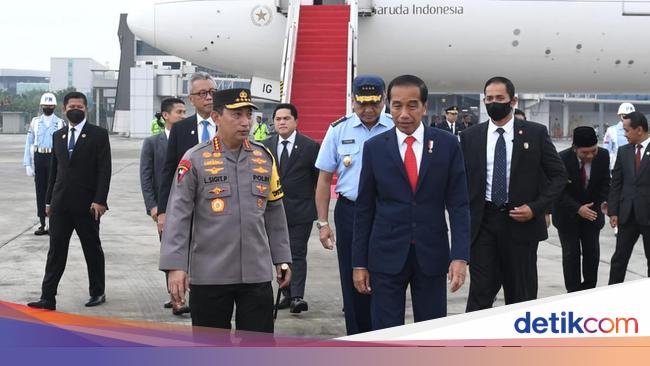 Jokowi Tiba di Tanah Air Usai Lawatan dari Hannover Jerman