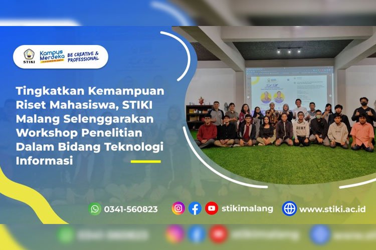 Tingkatkan Kemampuan Riset Mahasiswa, STIKI Malang Selenggarakan Workshop Penelitian Dalam Bidang Teknologi Informasi